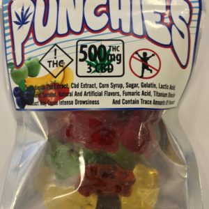 Punchies - Gummy Bears 500MG