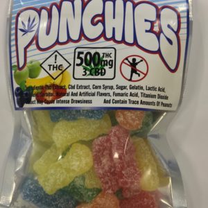 Punchies - Sour Buddies 500MG