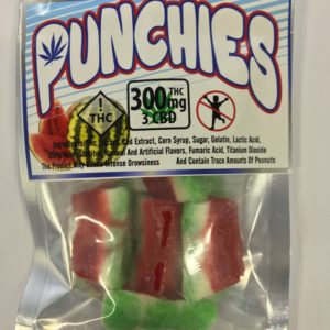Punchies - Watermelon Bites 300MG
