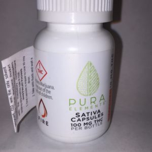 Pura Elements Fire (Sativa) Capsules