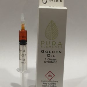 Pura Elements Golden Oil-Hybrid Syringe