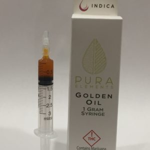 Pura Elements Golden Oil-Indica- Syringe