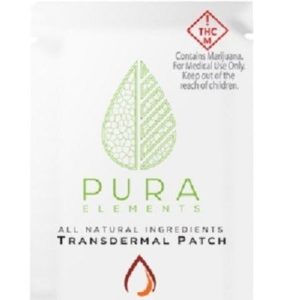 Pura Elements - Transdermal THC/CBD Patches - 20mg THC/20mg CBD