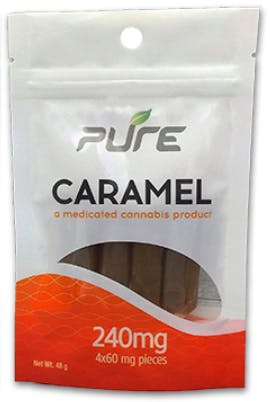 PURE Caramels 240mg (Pumpkin Spice - 4 Pieces)