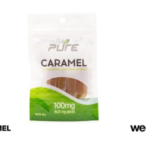 Pure Caramels/Chocolate Caramels (100mg)