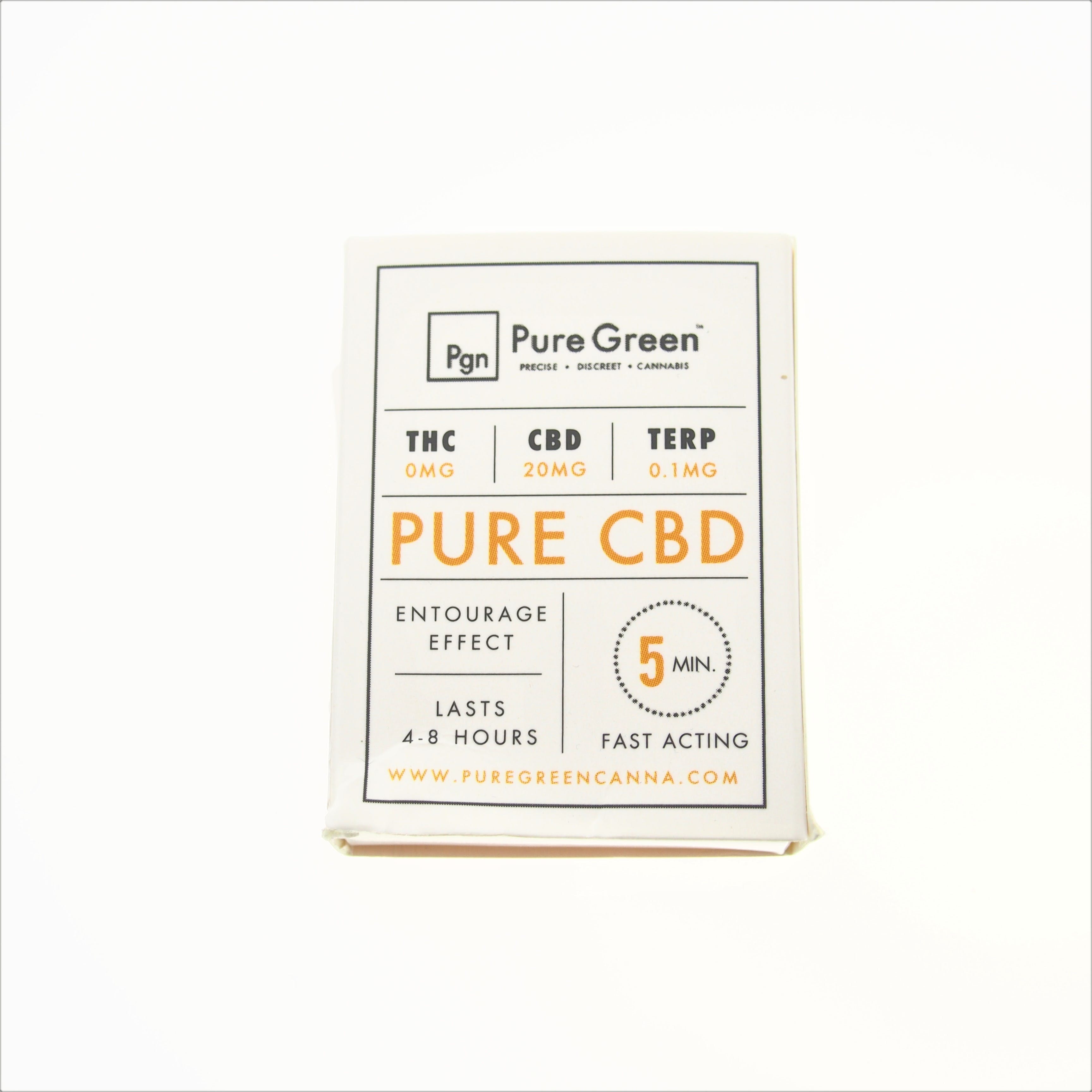 Pure CBD 2 pack- Pure Green