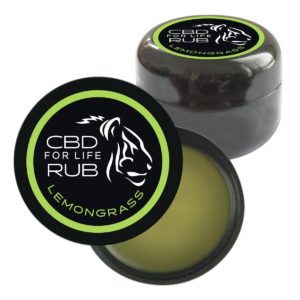 Pure CBD For Life Rub - Lemongrass