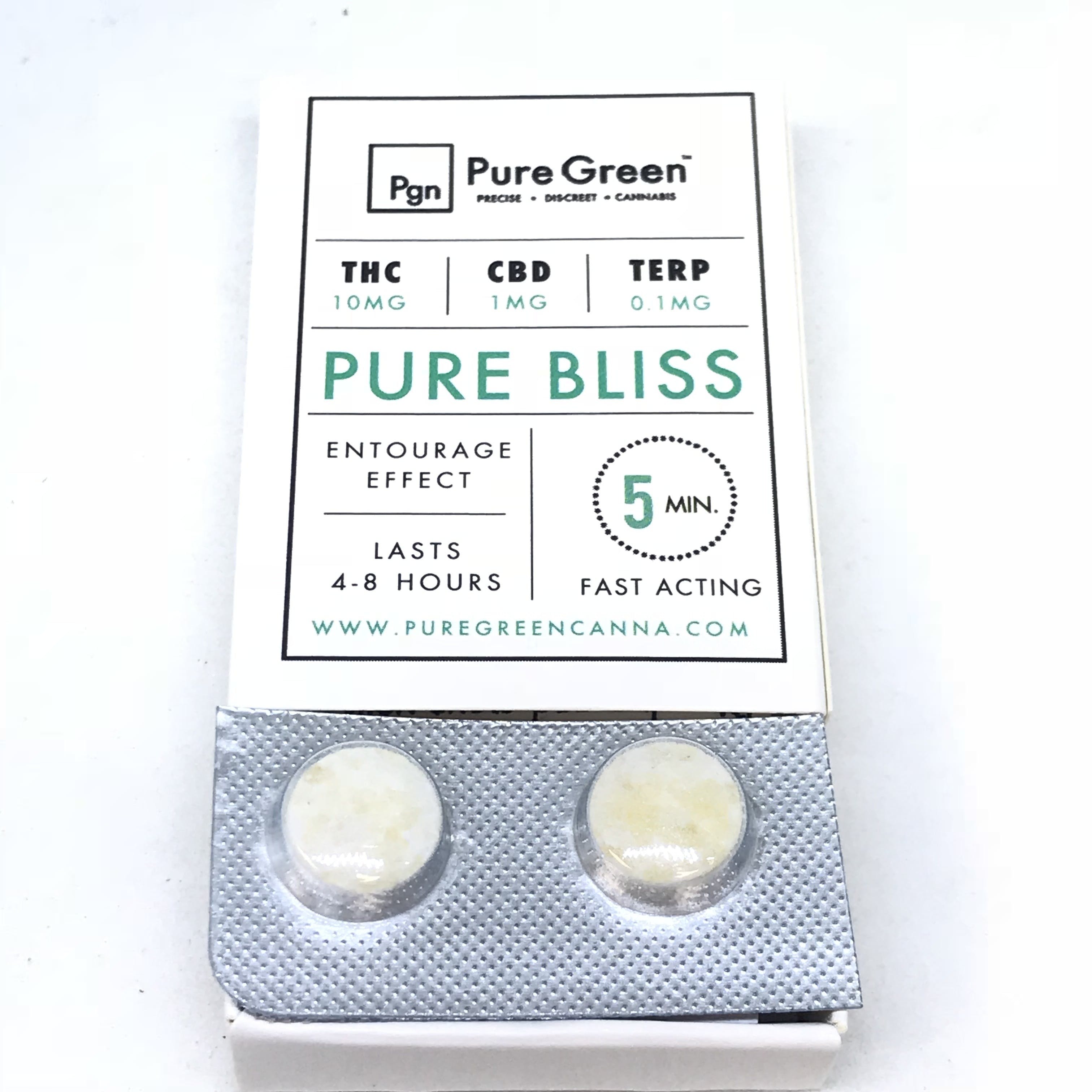 Pure Green (Pure Bliss) 2 Sublingual Tablet