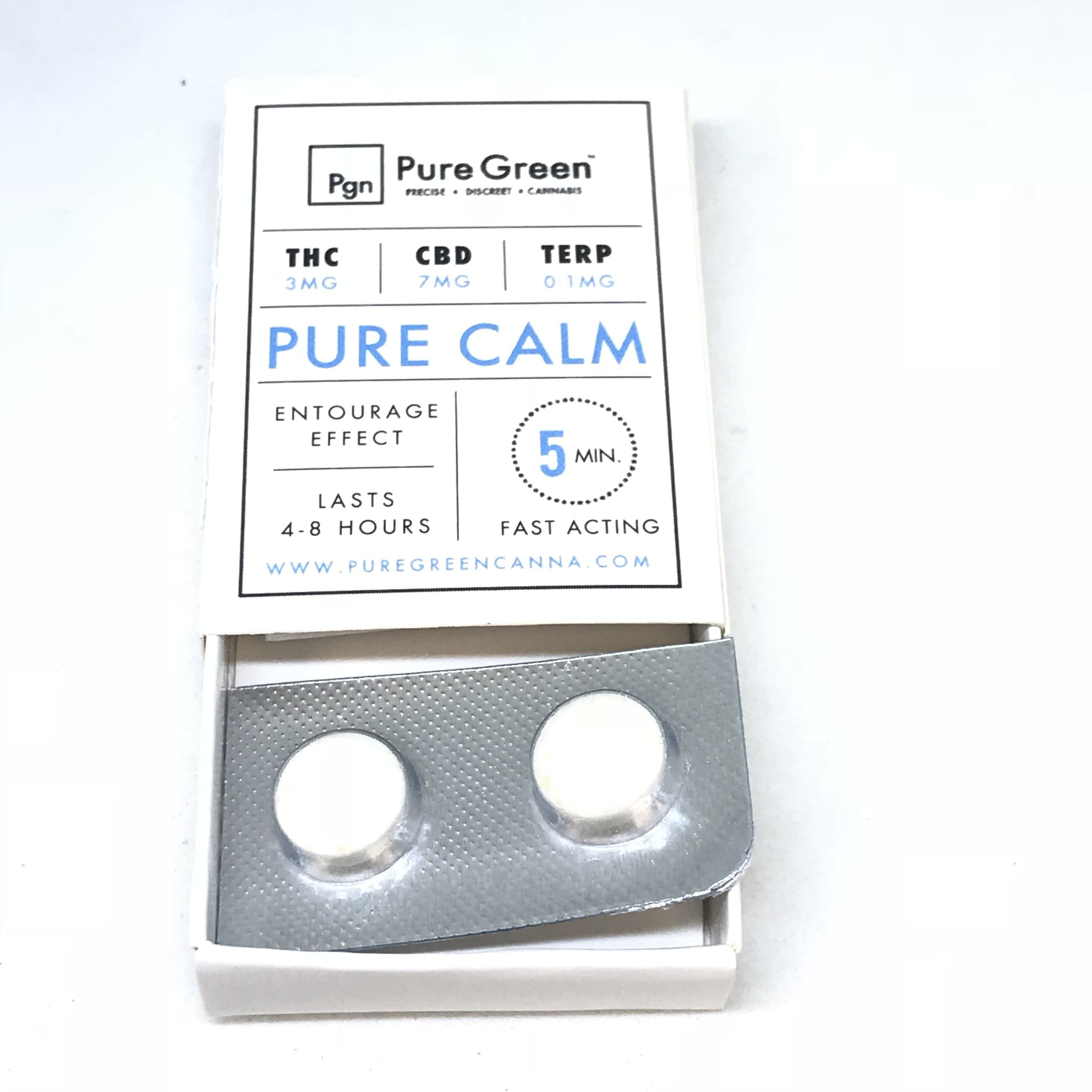 Pure Green (Pure Calm) 2 Sublingual Tablet