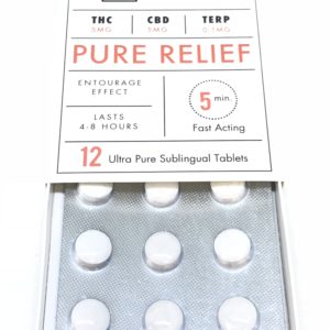 Pure Green (Pure Relief) 12 Sublingual Tablet