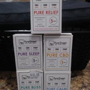 Pure Green THC/CBD 12 Pack