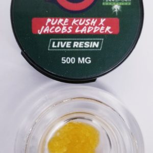 Pure Kush x Jacobs Ladder Live Resin Sauce 75.4%