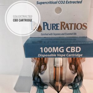 Pure Ratios CO2 Extracted CBD Cartridge
