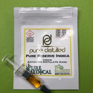 Pure Reserve Pure distilled Indica