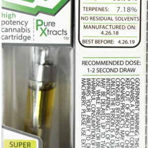 Pure Xtracts - Super Lemon Haze (S) Cartridge