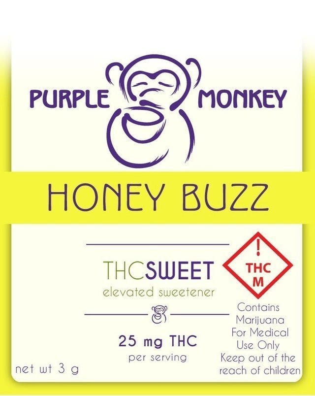 edible-purple-monkey-honey-buzz-100mg-thc