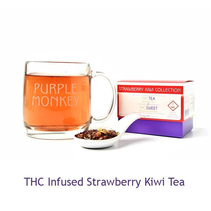 Purple Monkey - Strawberry Kiwi Tea - 10mg