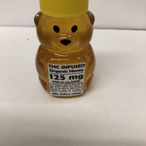 Purple Rex 125mg THC Infused Organic Honey
