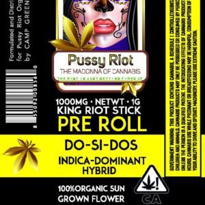 Pussy Riot 420 | King Riot Stick- Do Si Dos
