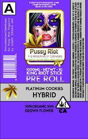 Pussy Riot 420 | King Riot Stick- Platinum Cookies