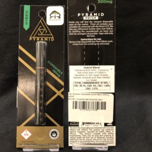 Pyramid Disposable Vape Pen 150mg - Hybrid