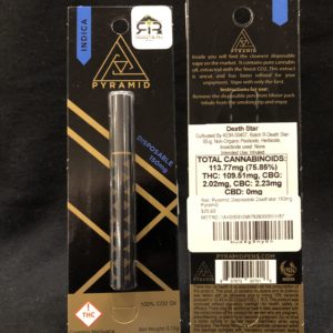 Pyramid Disposable Vape Pen 150mg - Indica