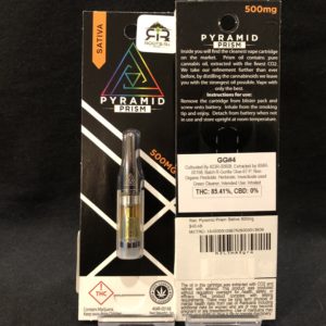 Pyramid Prism 250mg Cartridge - Sativa