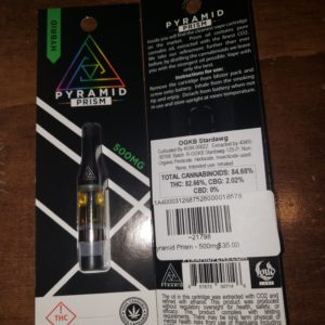 Pyramid Prism 500mg - OGKB Stardawg 84.68%