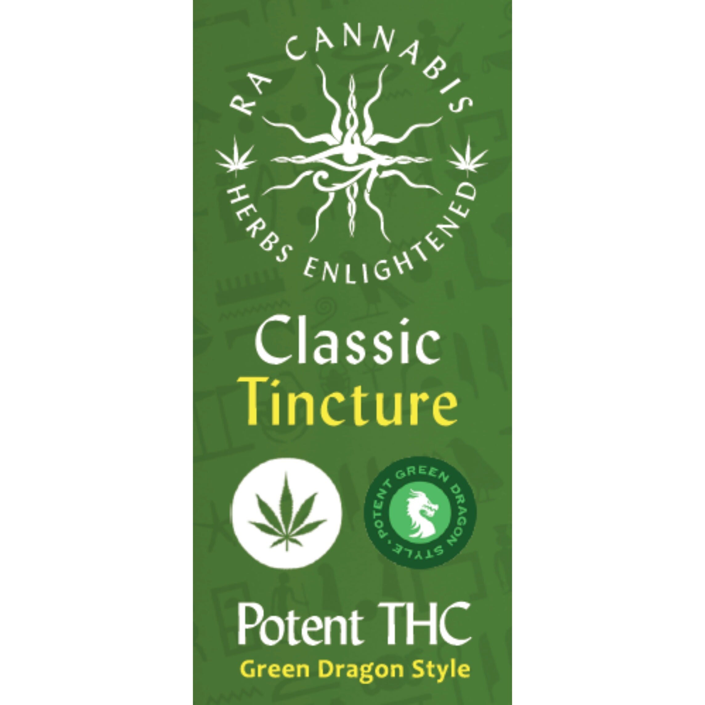 Ra Cannabis Classic "Green Dragon" THC Tincture