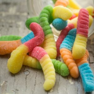 Rainbow Worms 100mg