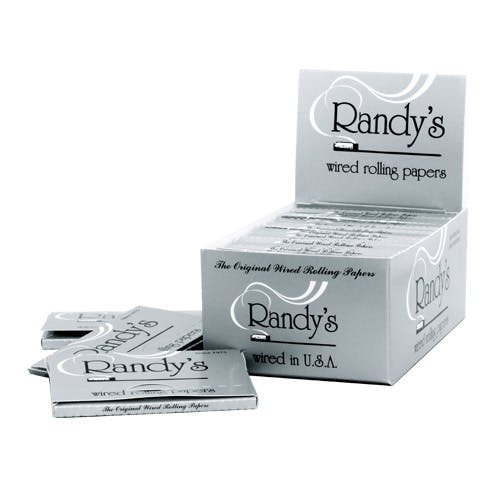 Randy's classic silver rolling papers