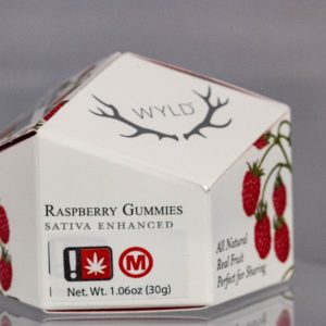 Raspberry (MEDICAL) Gummies 4pk by Wyld
