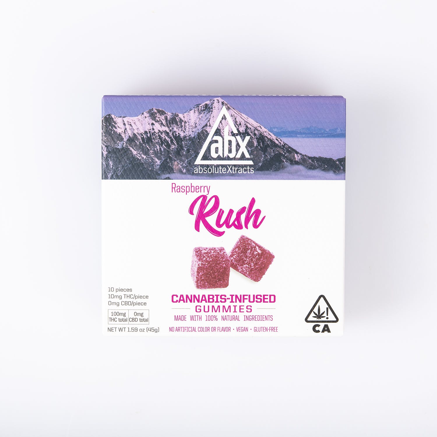 Raspberry Rush Gummies, Absolute Xtracts