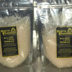 Rasta Pharaoh Medical Epsom salt infused Bath Soak & Scrub