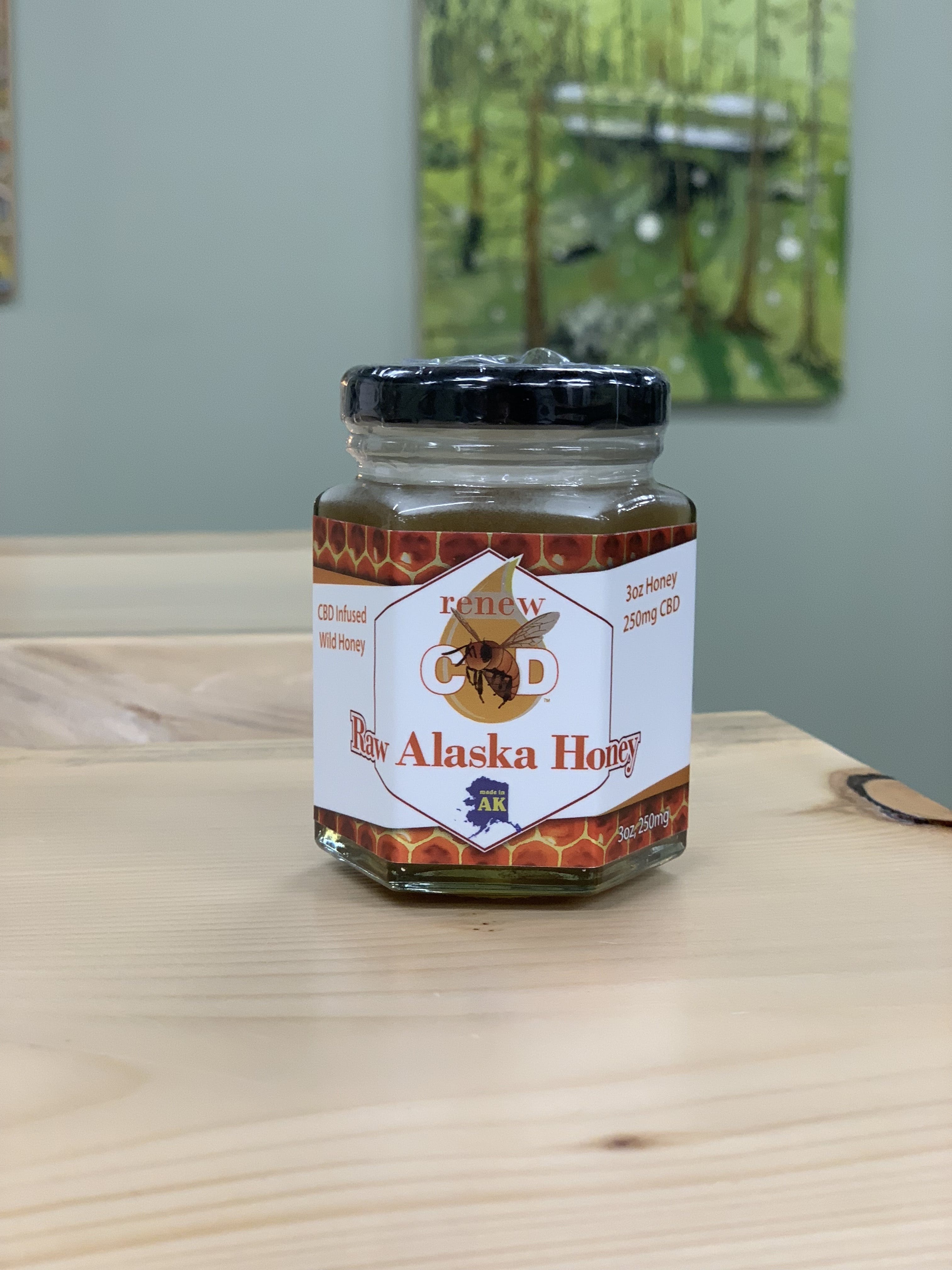edible-raw-alaska-honey-250mg-cbd