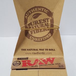 Raw Classic Artesano Paper+Tray+Tips 1 1/4" - 50 Leaves