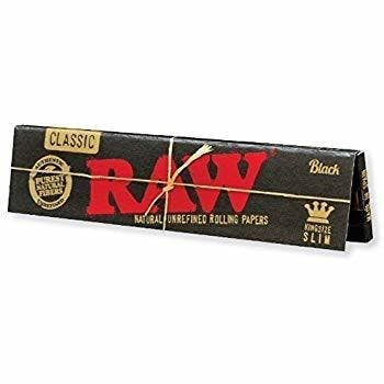 RAW CLASSIC BLACK KING SIZE SLIM PAPERS