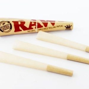 Raw King Cones 6 pack 1 1/4