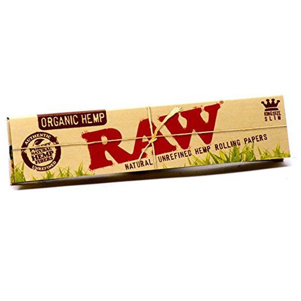 Raw King Size Slim Organic Paper
