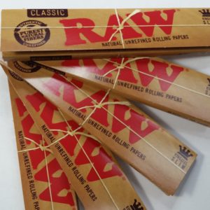 Raw Natural Rolling Papers-Classic King Size slim