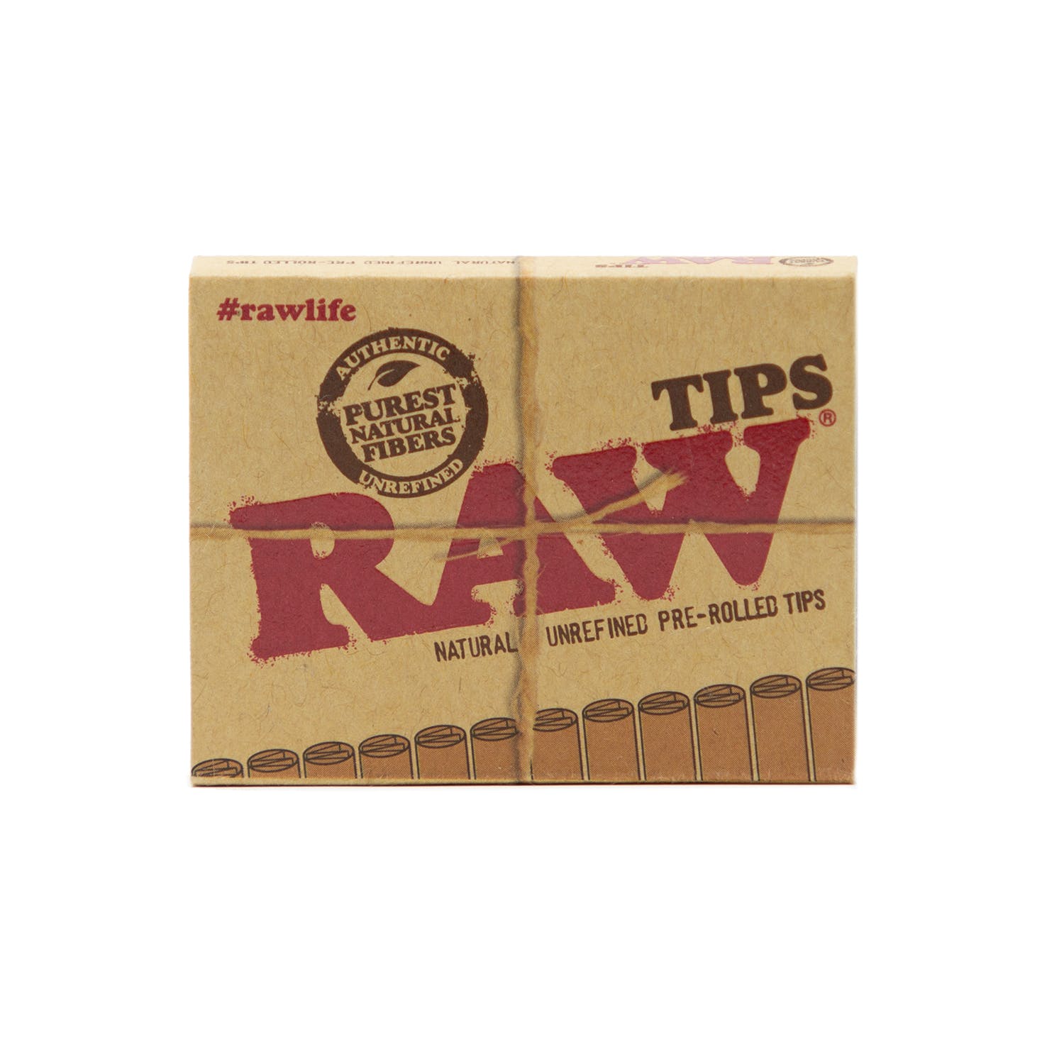 Raw Natural Unrefined Pre-Rolled Filter Tips