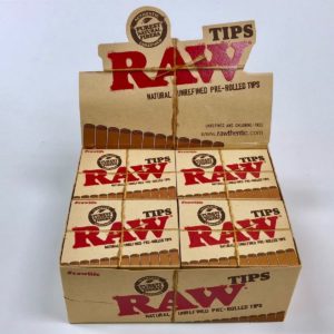 RAW NATURAL UNREFINED PRE-ROLLED TIPS