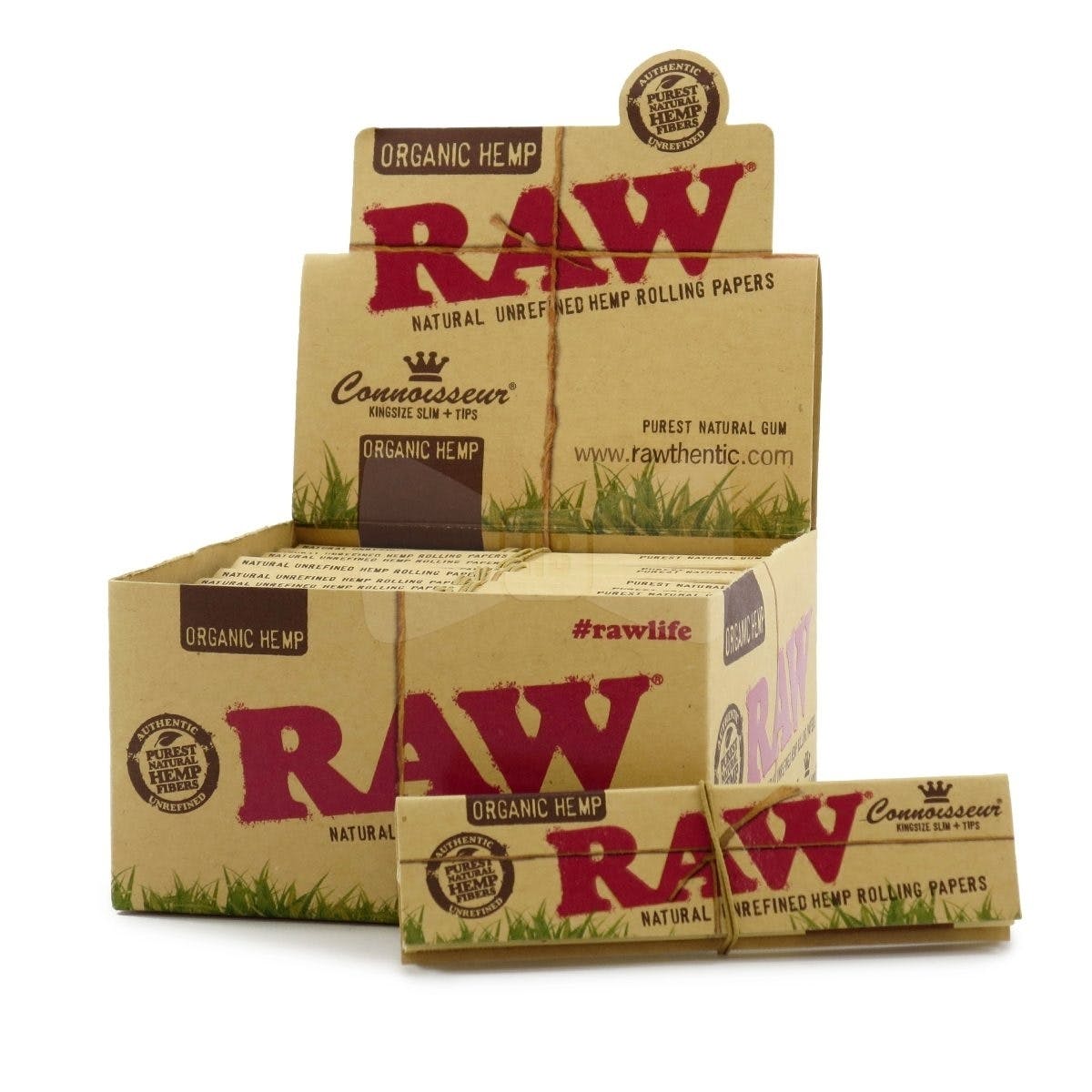 Raw Organic Cones - King Size