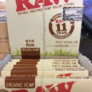 Raw Organic Hemp 1 1/4