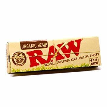 RAW- Organic Hemp Rolling Papers 1 1/4 size