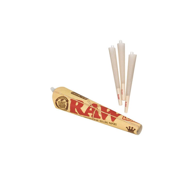 RAW Pre-Roll Cones King Size