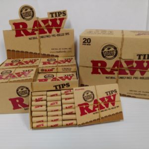 RAW Pre-Rolled Tips 21 per pack