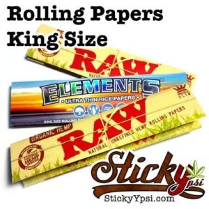 Raw Rolling Papers - Organic Hemp - King Size