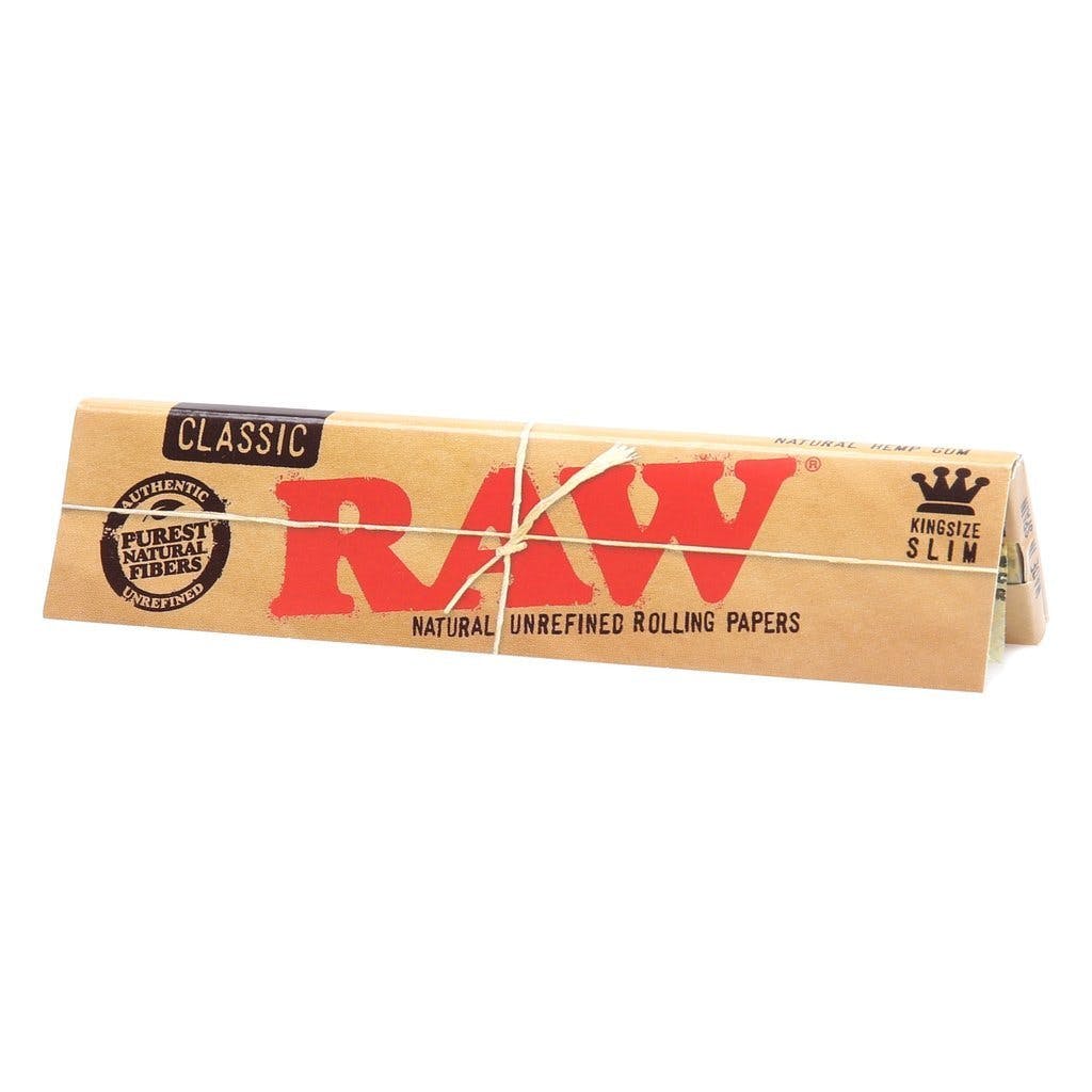RAW | Slim Unrefined King Size Papers