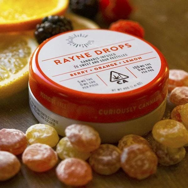 Rayne Drops - Sweet and Sour Pastilles 100mg